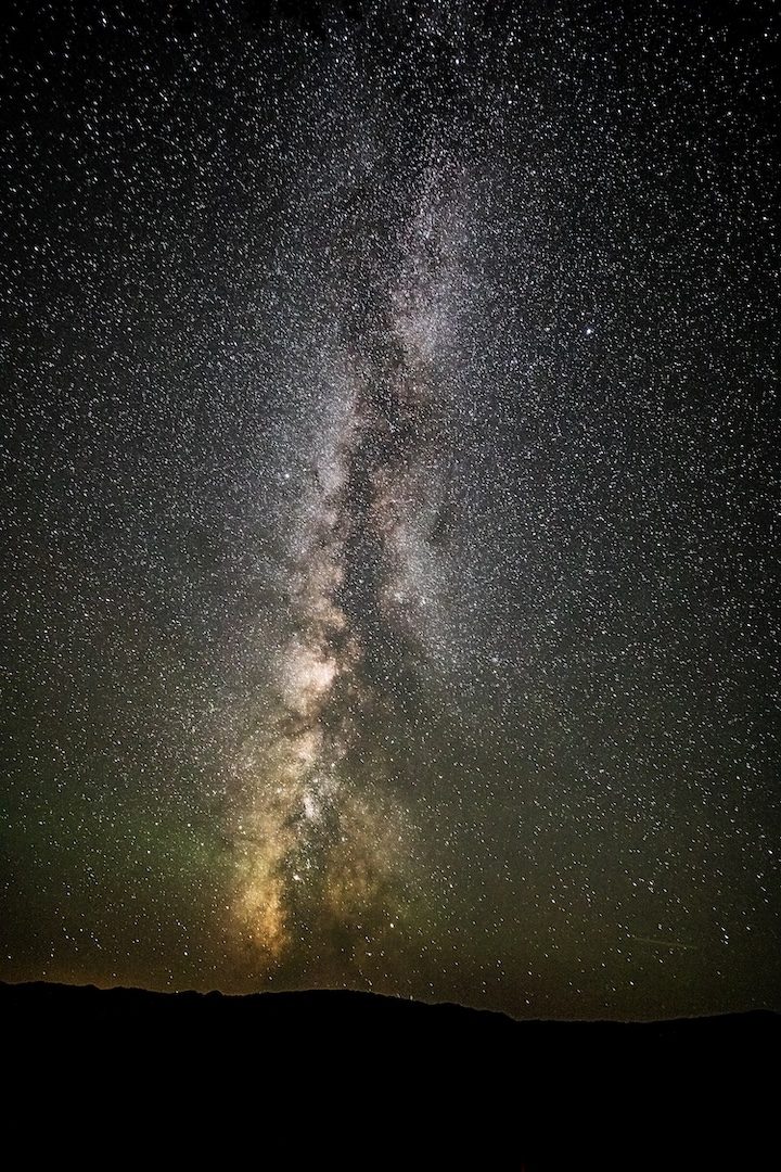 Earth meets the galaxy